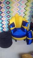A picture of Chair and pouf
