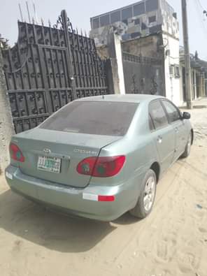 A picture of Hottest New Year Awoof Toyota Corolla 2006 Model Note Engine