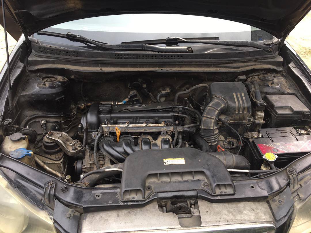 A picture of Distress sale Belgium grade 2008 Hyundai Elantra with untampered engine