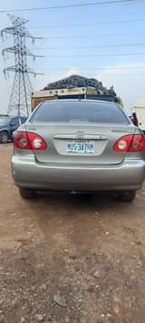 A picture of 2004 registered Toyota corolla engine gear and Ac is 100