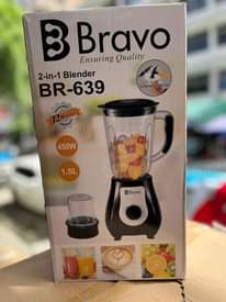 A picture of Bravo 2 in 1 Blender 450Watts and 1.2Litres Jug 