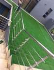 A picture of High quality artificial grass carpets. Asquare metre costs 65k. Delivery