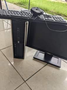 A picture of Hp desktop