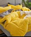 A picture of Coral velvet duvets bedcovers