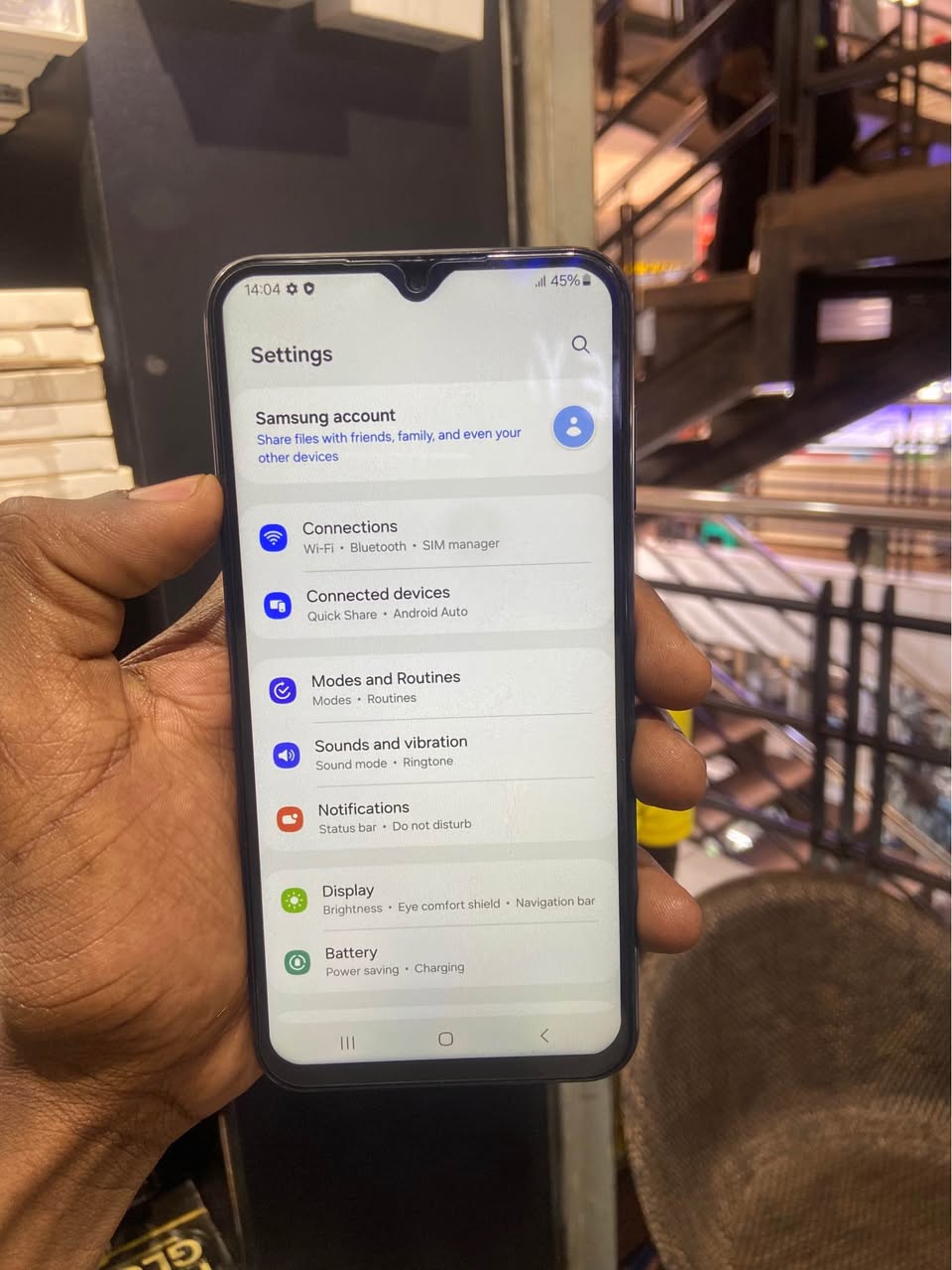 A picture of Samsung A25 256gb