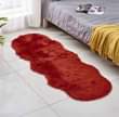 A picture of Faux fur carpets Shape irregular