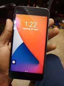 A picture of iPhone 6s plus 64GB simu iko poa sana fika ofisini