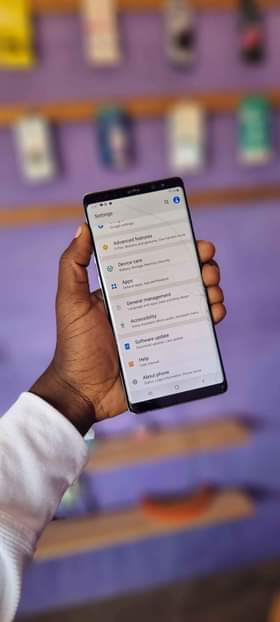 A picture of Samsung Note 8
