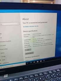 A picture of Lenovo core i5 320gb 4gbram 4th generation 3hours battery working
