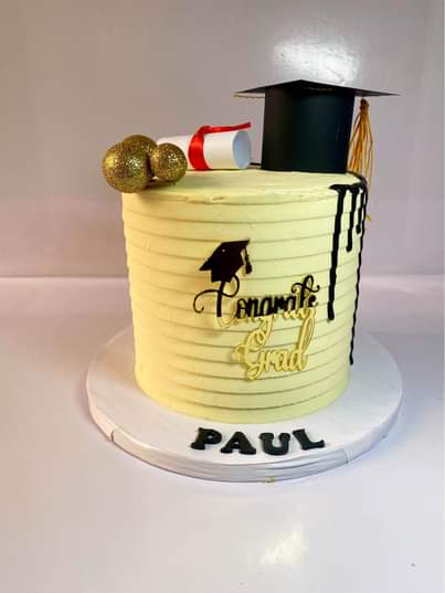 A picture of Keki za Graduation ubarikio birthday harusi