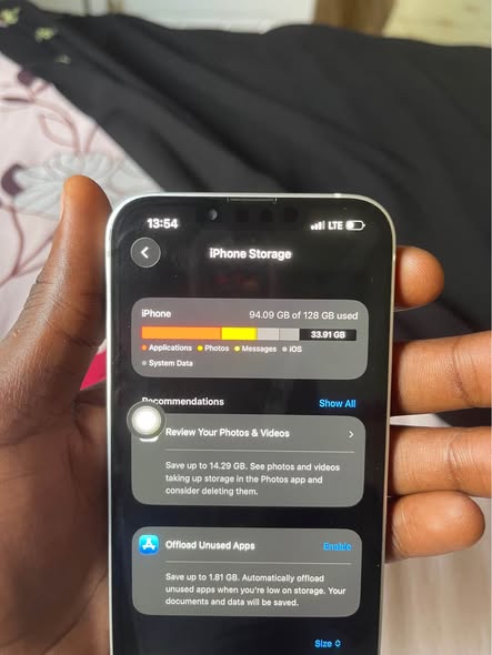 A picture of iPhone 13