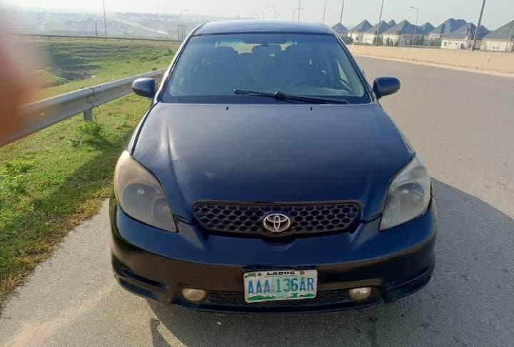 A picture of Toyota Matrix 2003 Model Smooth Gear And Sound Engine with.