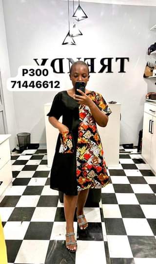 A picture of African Print Dresses