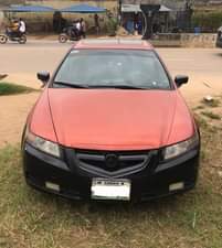 A picture of Clean Nigerian Used Acura TL 2005 Baked Fabric interior Ac
