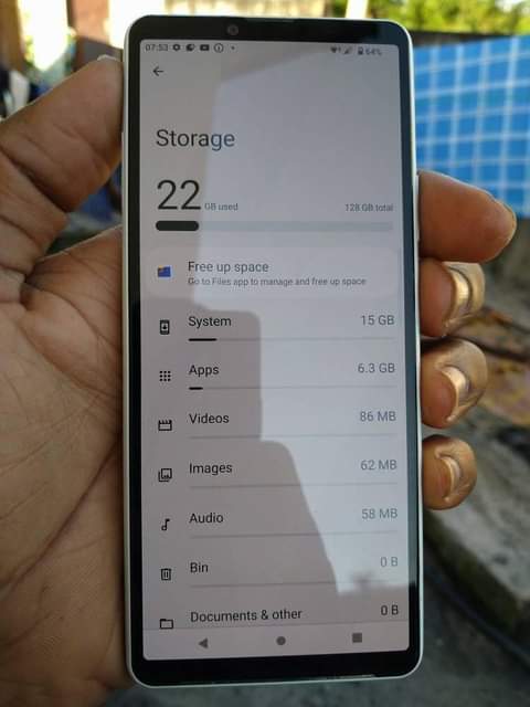 A picture of Sony Xperia 10 iii 5G