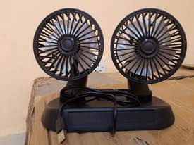 A picture of Double head vehicle fan