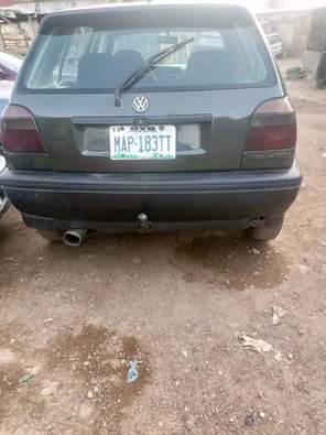 A picture of Golf 3 salon manual transmission First body is available with