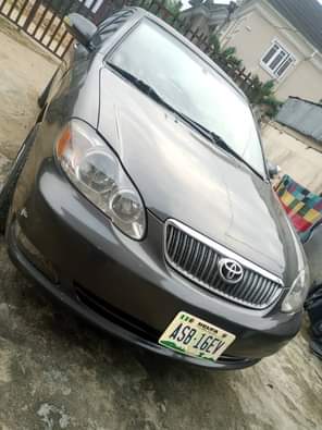 A picture of Toyota Corolla 2006 model nothing to fix everything working perfectly