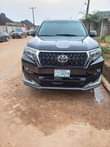 A picture of Toyota land cruiser prado 2010 upgraded 2020 leather interior DVD