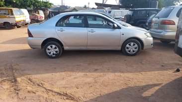 A picture of Toyota corola Bank type Good engine and gear with AC