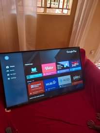 A picture of 43 inch smart android pixel tv