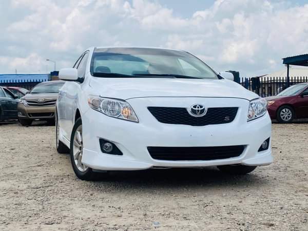 A picture of SPORT A Neatly Used Toyota Corolla 2010 Model With Duty