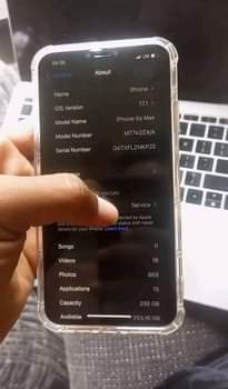 A picture of iPhone xs Max for sale