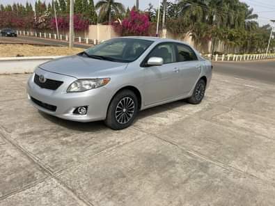 A picture of SLIGHTLY USED TOYOTA COROLLA LE MODEL 2010 WITH DUTY 5