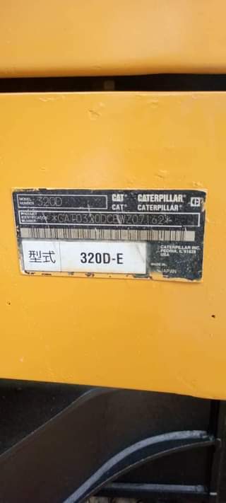 A picture of EXCAVETAR CAT 320D