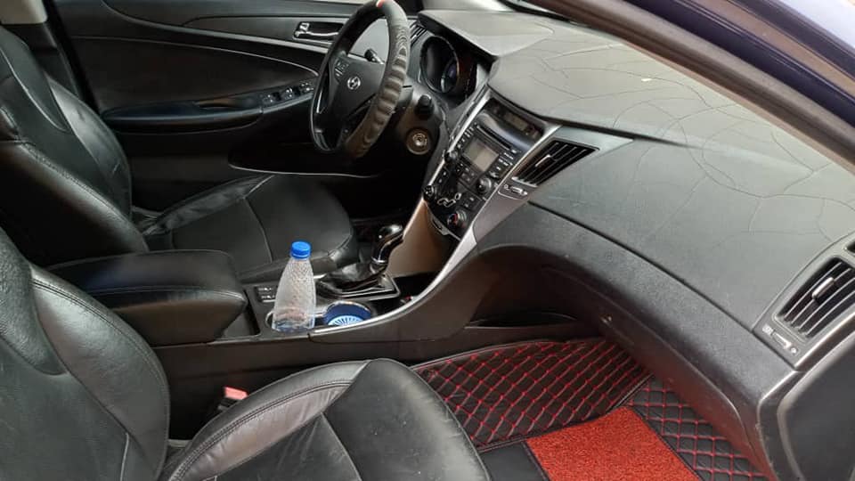 A picture of 2014 Hyundai sonata. Everything very Ok. First body.