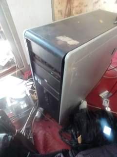 A picture of Desktop CPU computer