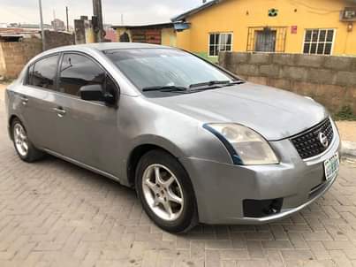 A picture of Nissan Sentra 07 model everything is working perfectly 08030481307