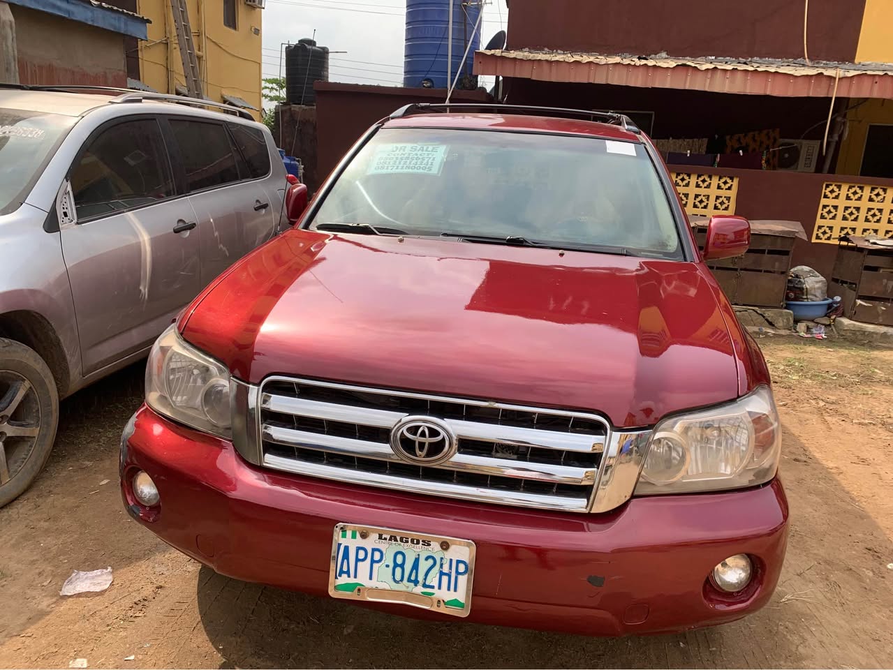 A picture of NIGERIA USED TOYOTA HIGHLANDER 03 GEAR AND ENGINE AC NEEDS