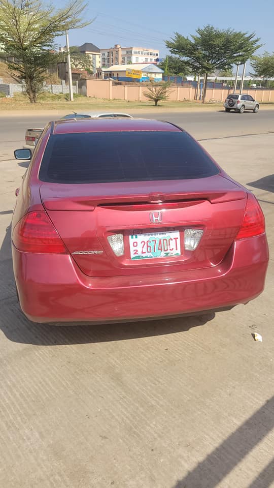 A picture of 2007 HONDA ACCORD USED IN ABUJA