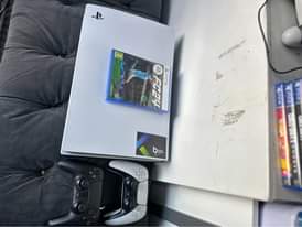 A picture of PLAYSTATION 5 2 CONTROLLERS