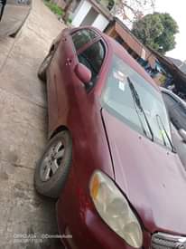 A picture of 2005 Toyota Corolla untouched Engine and gear ac has leakage