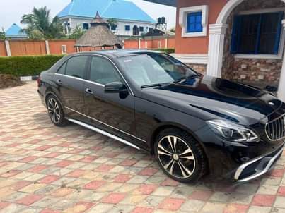 A picture of Mercedes Benz E350 2011 model Upgraded to E63 2016 Working