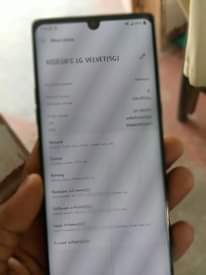 A picture of Simu LG inauzwa ya 5G