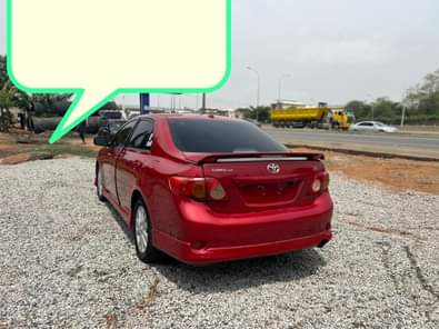 A picture of FEW MONTHS USED 2008 TOYOTA COROLLA Tokunbo standard Everything working