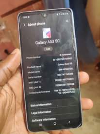 A picture of Samsung galaxy a53 5g