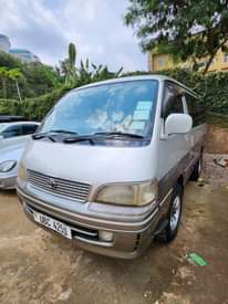 A picture of TOYOTA HIENCE SUPER CUSTOM Diesel engine Grey black interior Installments
