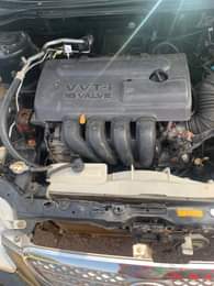 A picture of Much available as seen verified toks standard 04 Corrolla clean