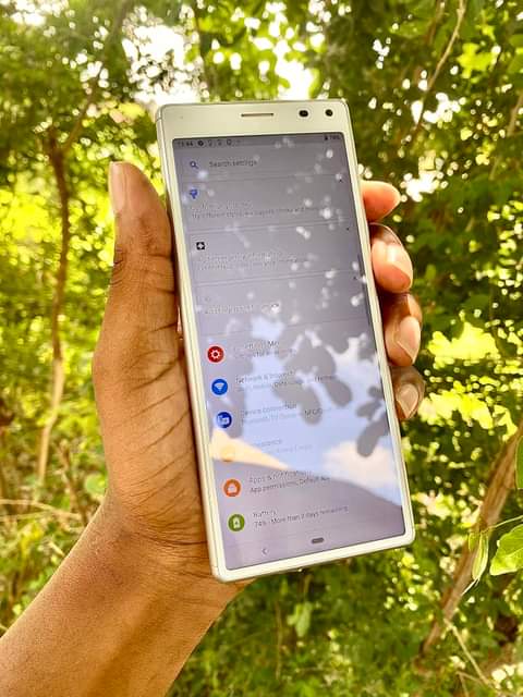 A picture of Sony xperia 8