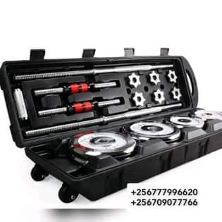 A picture of Gym exercise equipments brand new