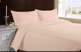 A picture of Egyptian cotton duvets covers where you put quilt Two pillowcases