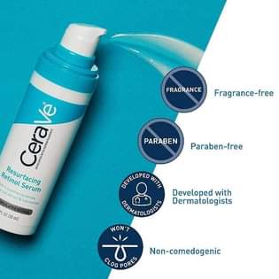 A picture of Cerave resurfacing retinal serum