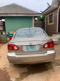 A picture of Super Clean Nigerian Used Toyota Corolla 2003 Total First Body