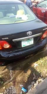 A picture of Toyota corolla 2008 model