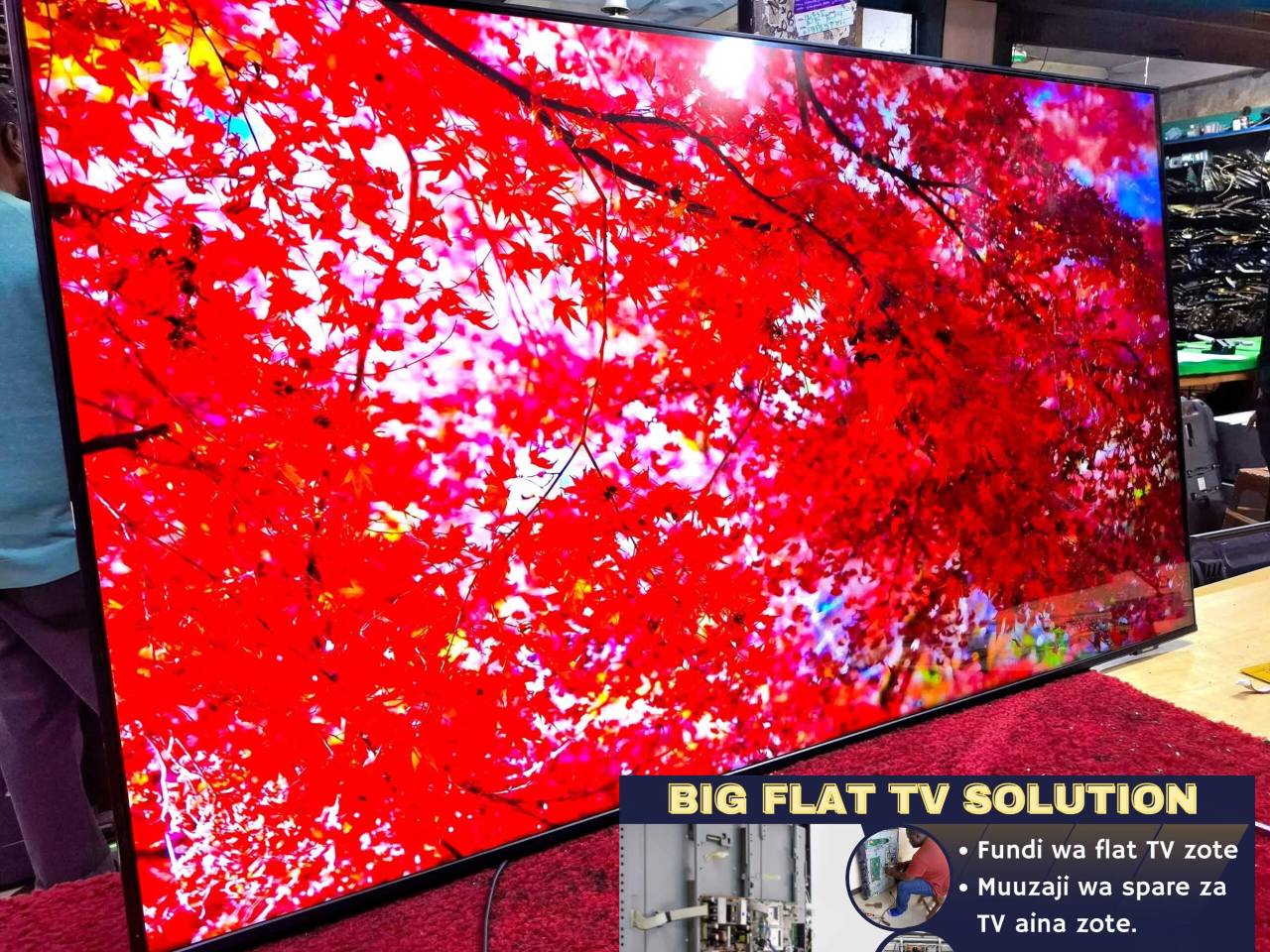 A picture of UWAKIKA WA MATENGENEZO KATIKA TELEVISION YAKI