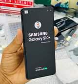 A picture of Samsung galaxy S10 plus